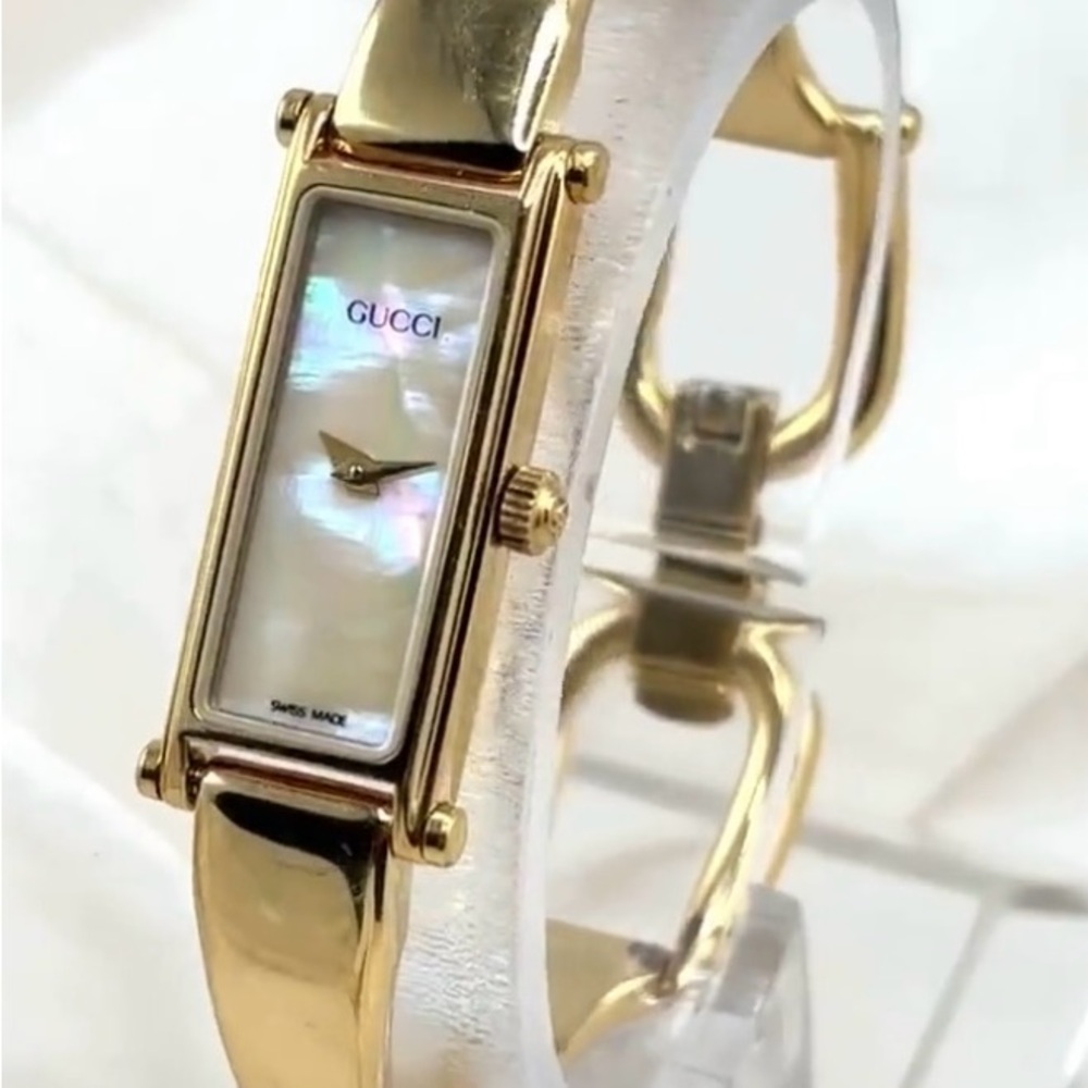 Gucci Gold Wearable Watch